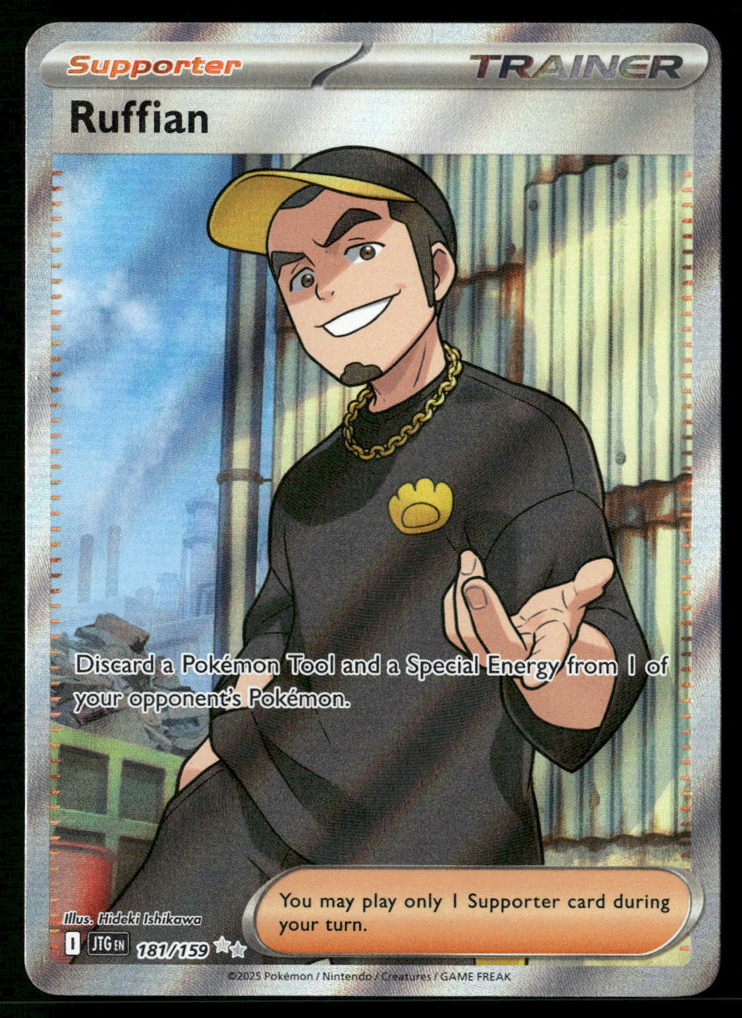 Ruffian 181/159 SV09: Journey Together Ultra Rare NM Pokemon