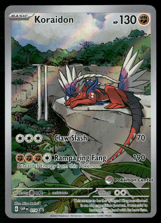 Koraidon 014 SV: Scarlet & Violet Promo Cards Promo NM Pokemon