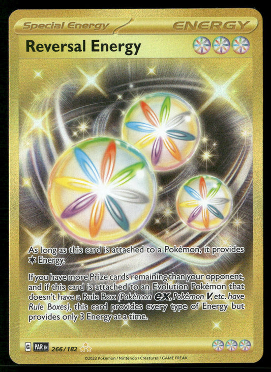 Reversal Energy 266/182 SV04: Paradox Rift Hyper Rare NM Pokemon