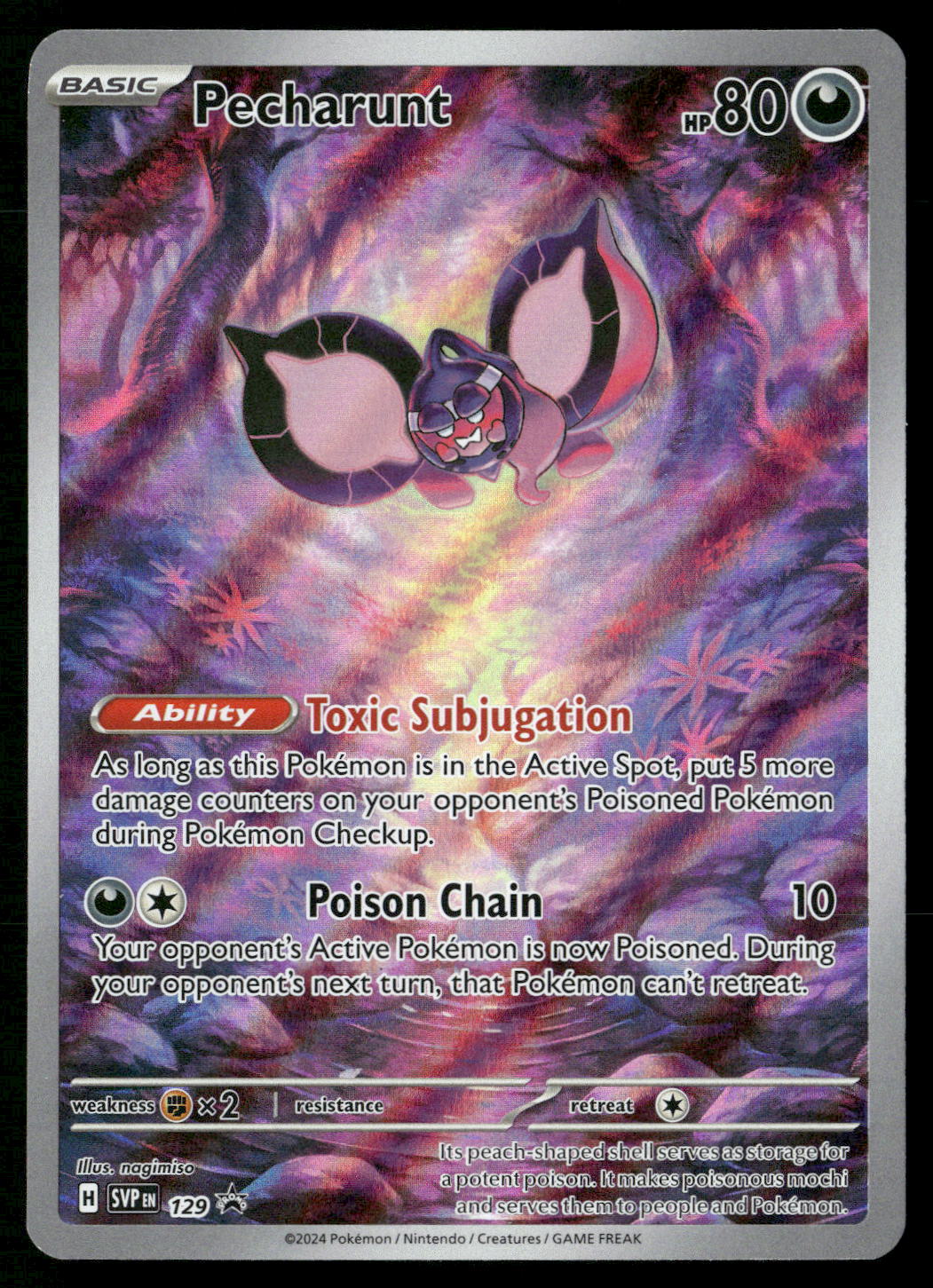 Pecharunt 129 SV: Scarlet & Violet Promo Cards Promo NM Pokemon
