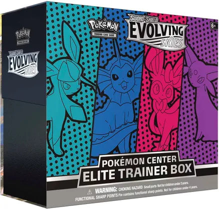 Evolving Skies Pokemon Center Elite Trainer Box
