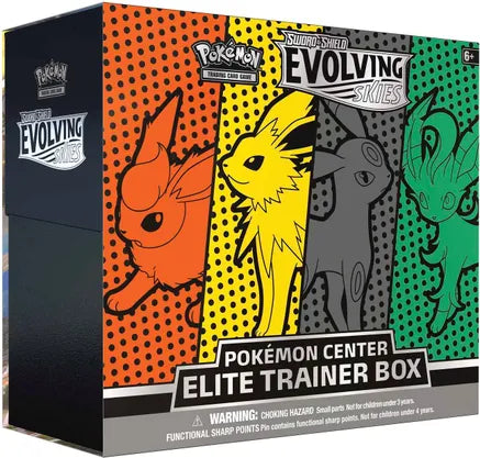 Evolving Skies Pokemon Center Elite Trainer Box