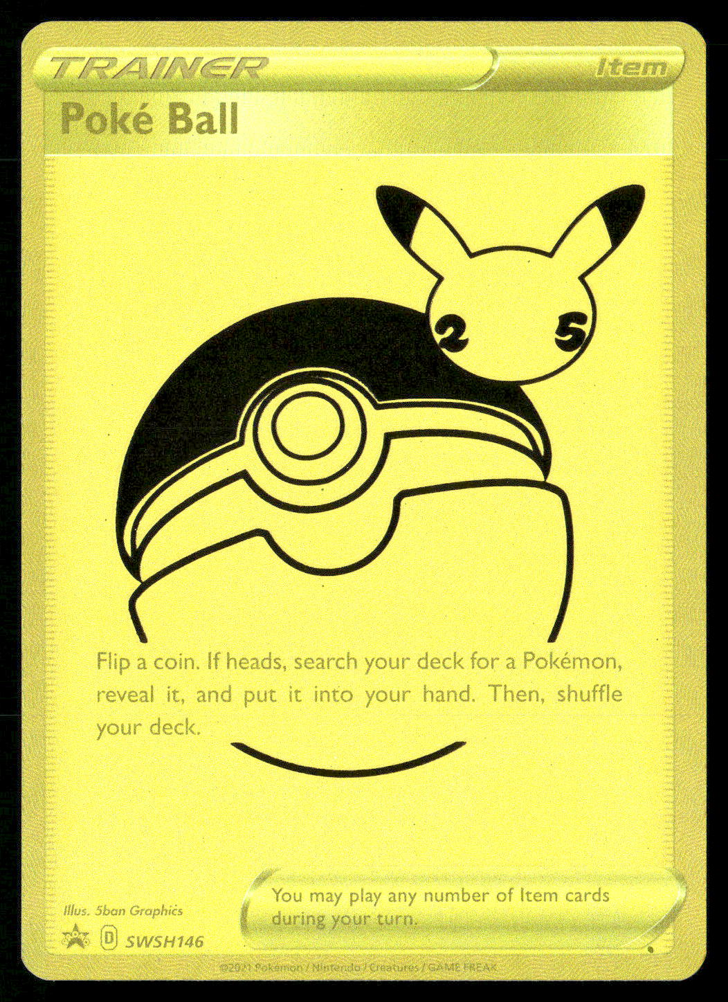 Poke Ball SWSH146 SWSH: Sword & Shield Promo Cards Promo NM Pokemon