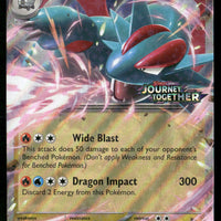 Salamence ex (Journey Together Stamped) 114/159 Journey Together Double Rare NM