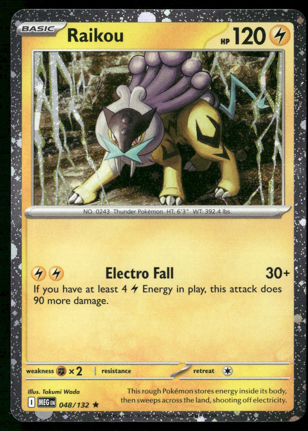Raikou (Cosmos Holo) 048/132 Promo NM