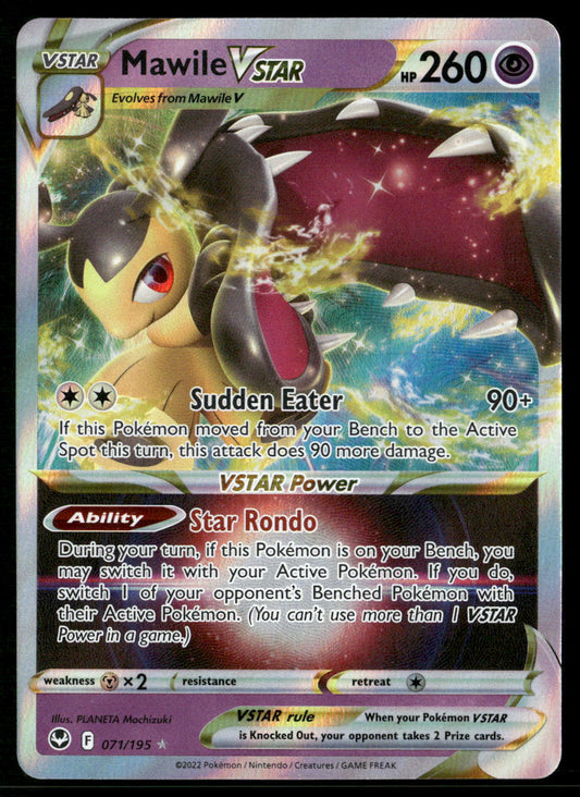 Mawile VSTAR 071/195 SWSH12: Silver Tempest Ultra Rare NM Pokemon