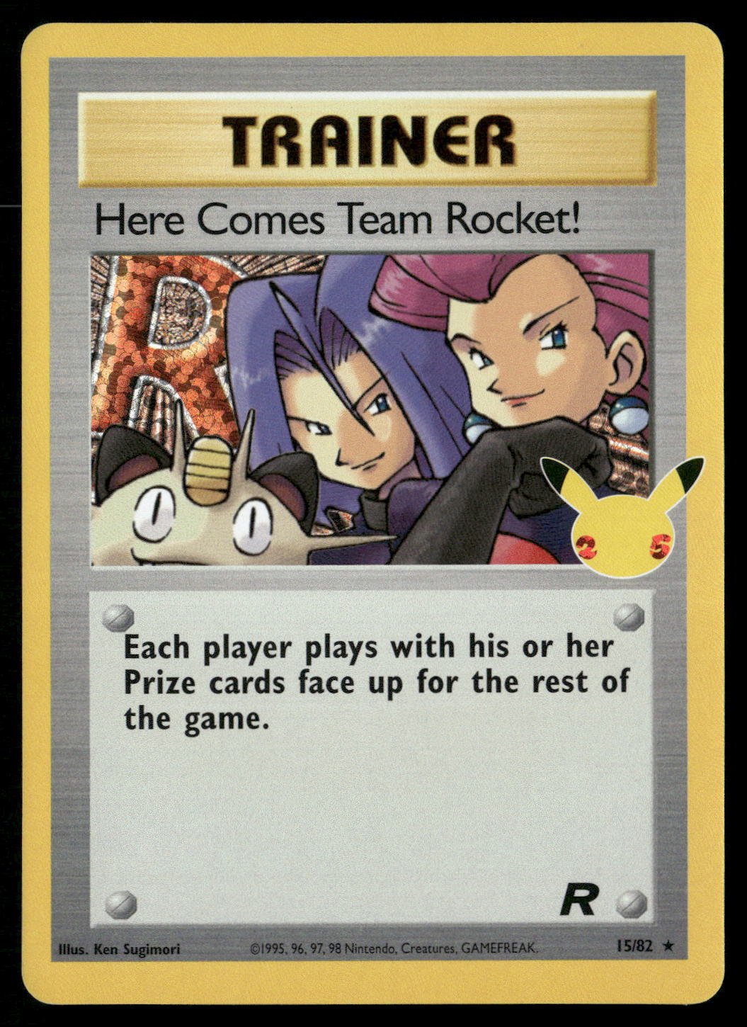 Here Comes Team Rocket! 15/82 Celebrations: Classic Collection Classic Collection NM Pokemon