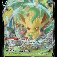 Leafeon V 007/203 SWSH07: Evolving Skies Ultra Rare NM Pokemon