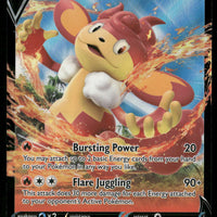 Simisear V 022/159 SWSH: Crown Zenith Ultra Rare NM Pokemon