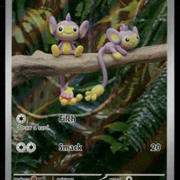 Aipom 211/182 SV04: Paradox Rift Illustration Rare NM Pokemon