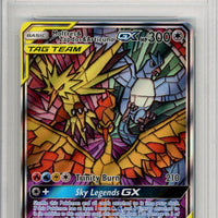 Moltres/Zapdos/Articuno GX #SM210 PSA9