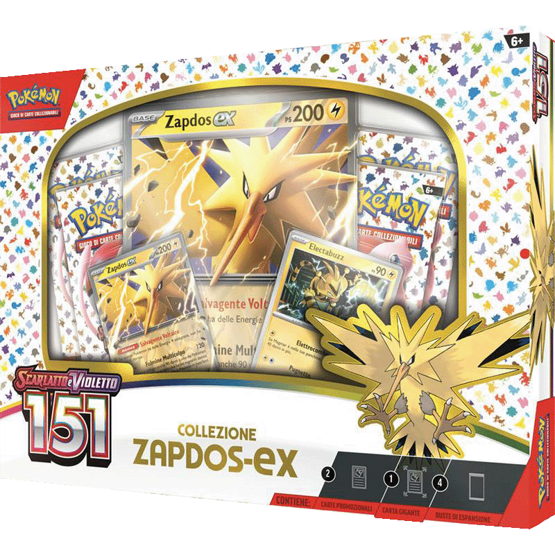 Pokemon 151 Collection Zapdos EX