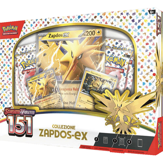 Pokemon 151 Collection Zapdos EX