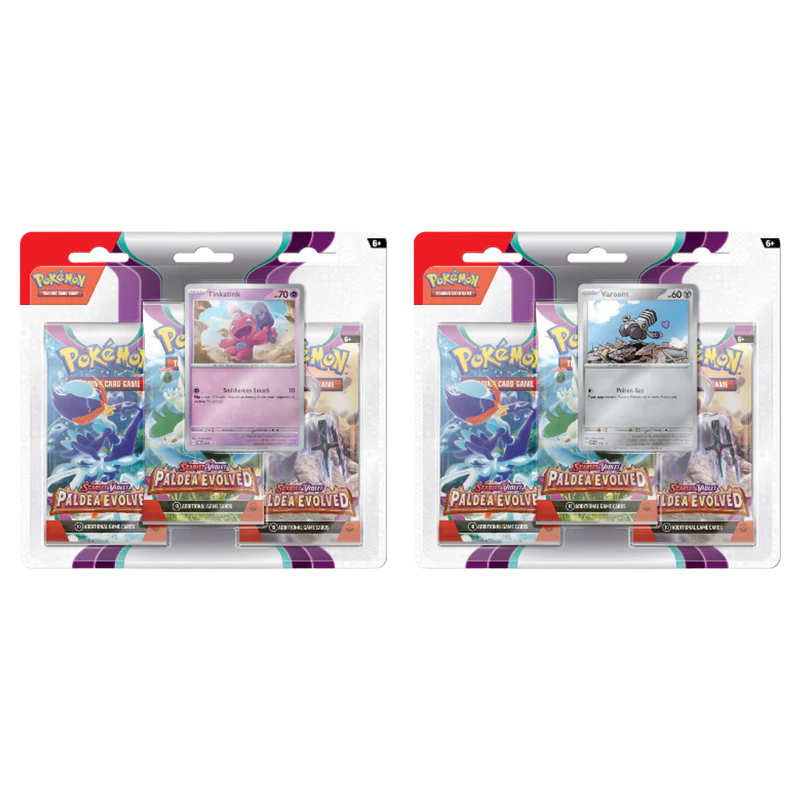 Paldea Evolved 3 Pack Blister