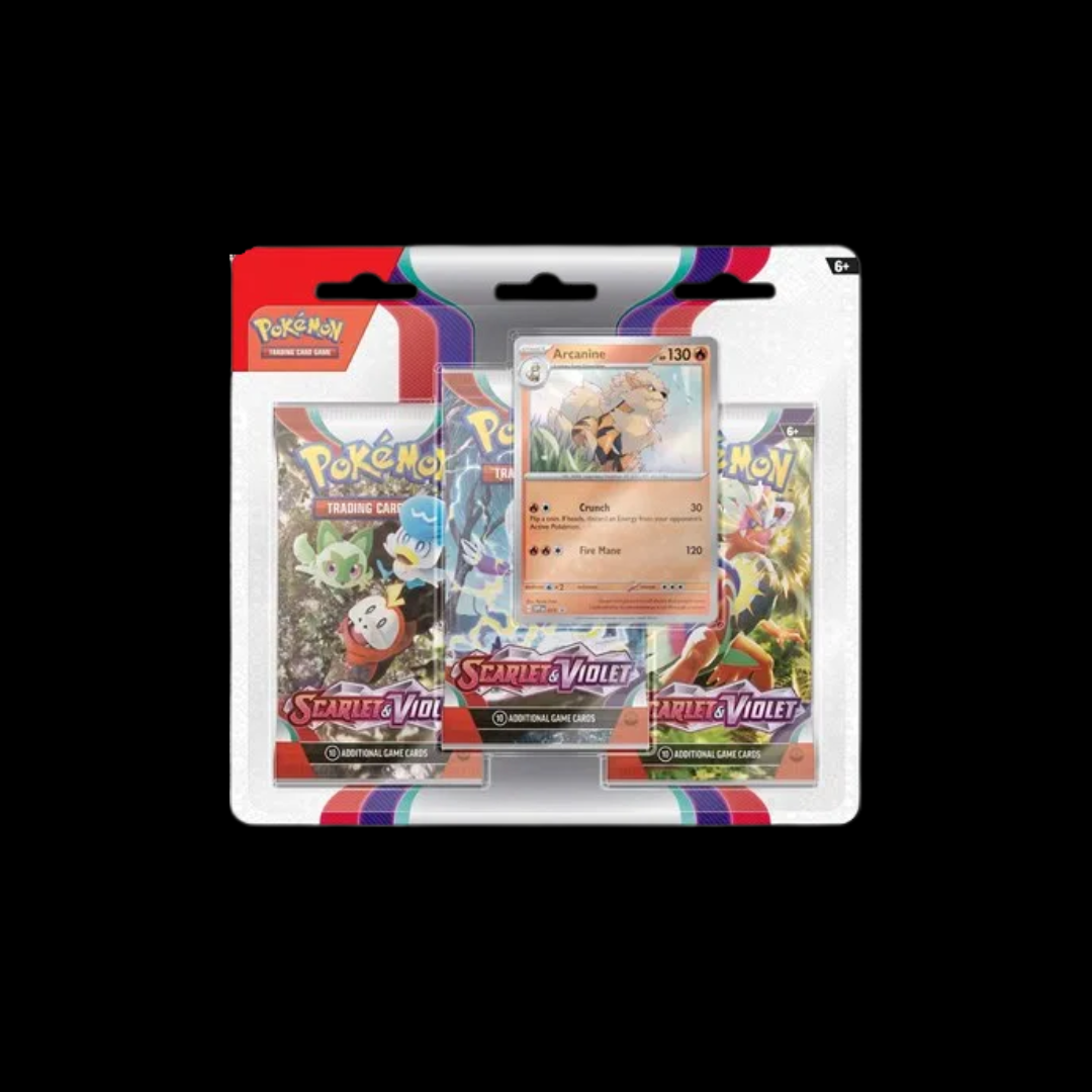Scarlet & Violet 3 Pack Blister
