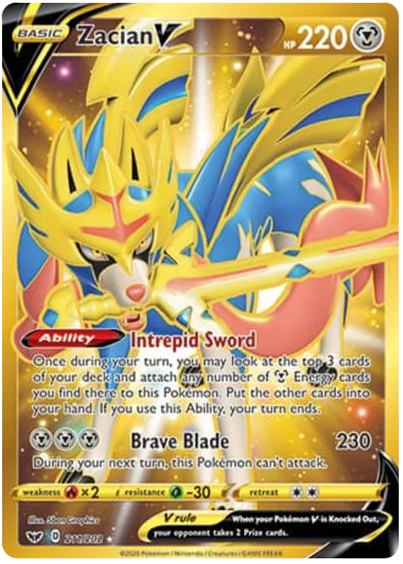 Zacian V 211/202