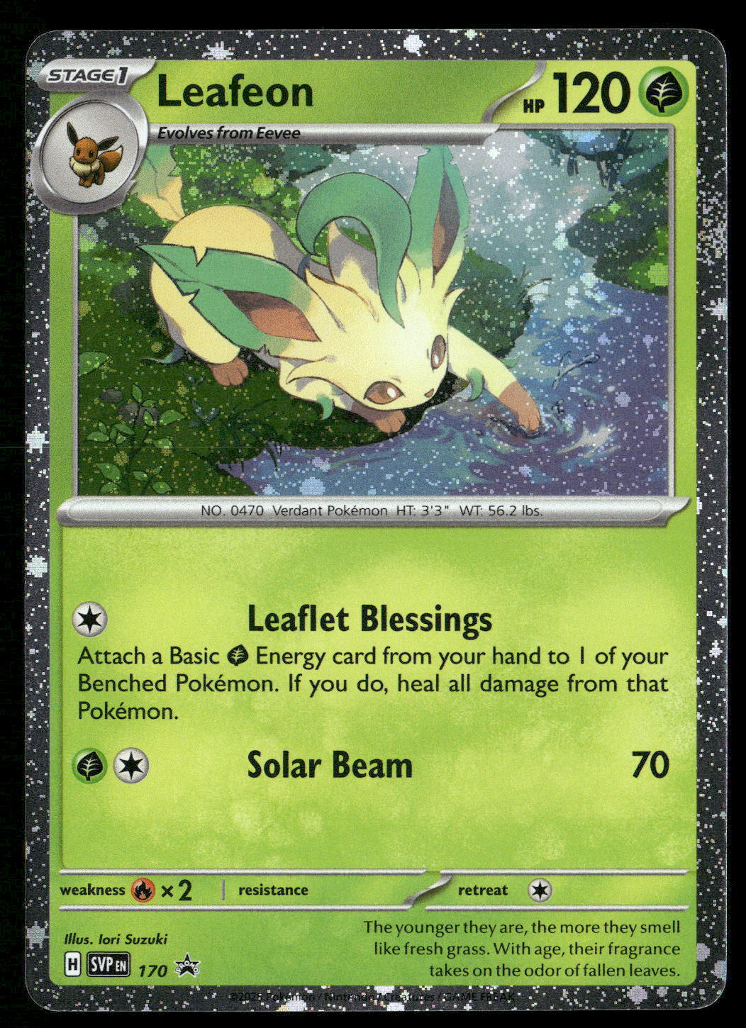 Leafeon (Cosmos Holo) 170 SV: Scarlet & Violet Promo Cards Promo NM Pokemon