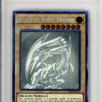 Yu-Gi-Oh! Blue Eyes White Dragon Ghosts from the Past 2 PSA 9