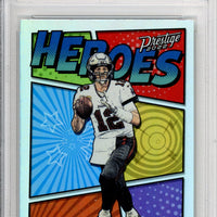 2022 Prestige Tom Brady Heroes PSA 9