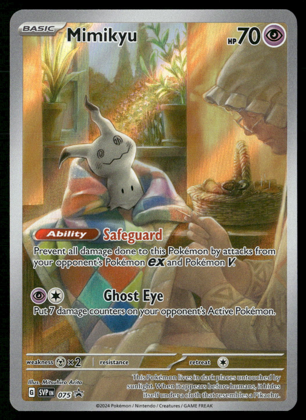 Mimikyu 075 SV: Scarlet & Violet Promo Cards Promo NM Pokemon