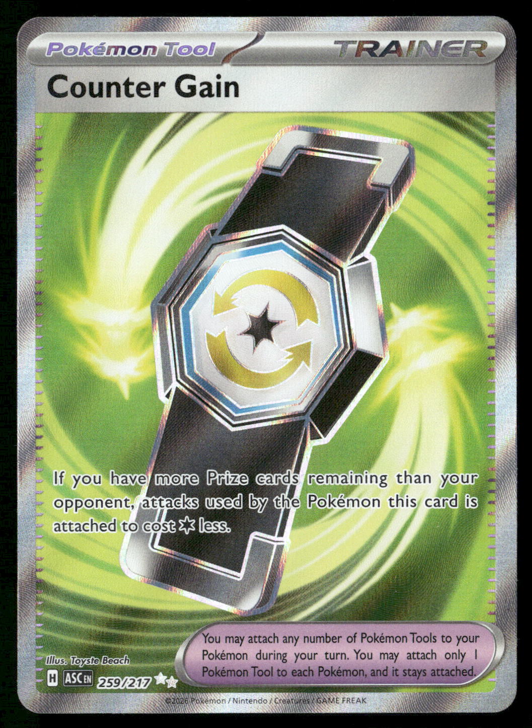 Counter Gain 259/217 ME: Ascended Heroes Ultra Rare NM