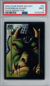 2022 Star Wars Galaxy Gamorrean Guard /99 PSA 9