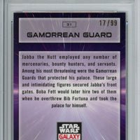 2022 Star Wars Galaxy Gamorrean Guard /99 PSA 9