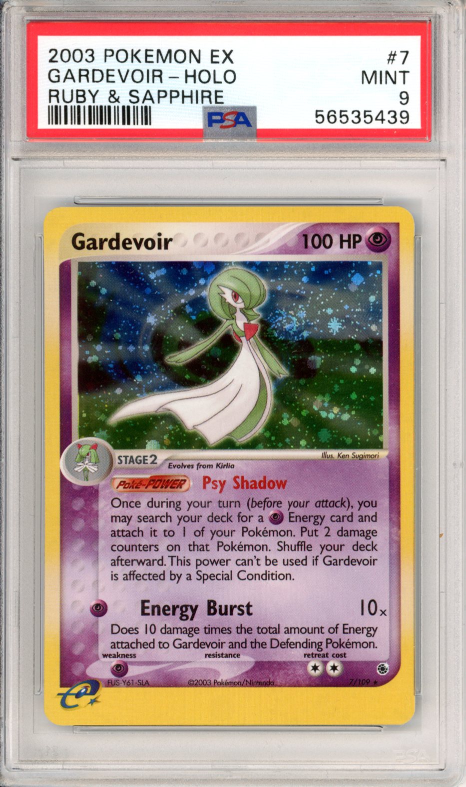 Gardevoir Holo PSA 9