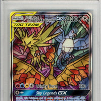 Moltres/Zapdos/Articuno GX #SM210 PSA 10