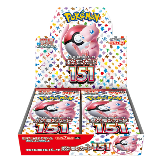Pokemon Card 151 Booster Box Japanese (Breaks)