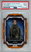 2022 Topps Finest Star Wars Jyn Erso /25 PSA 9