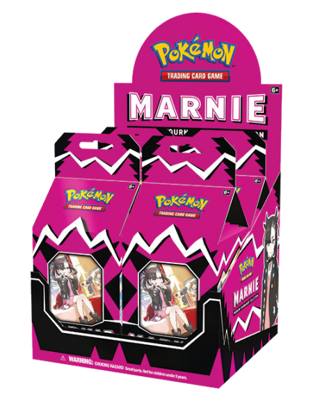 Pokemon TCG Marnie Premium Tournament Collection 4ct Display