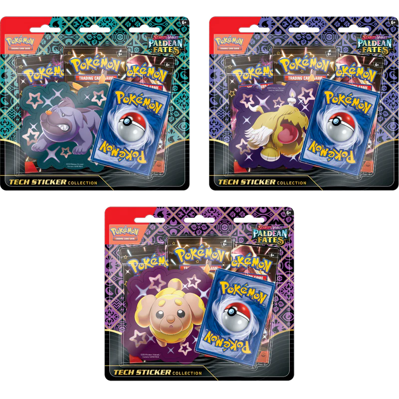 Paldean Fates Tech Sticker Collection (Pre-Order)