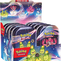 Paldean Fates Mini Tins Display