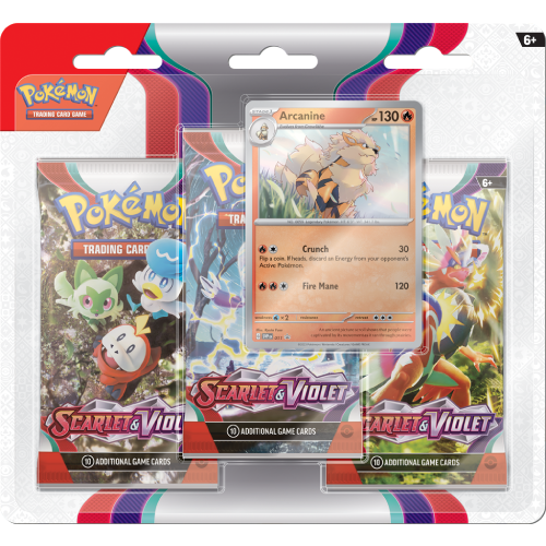 Scarlet & Violet 3 Pack Blister