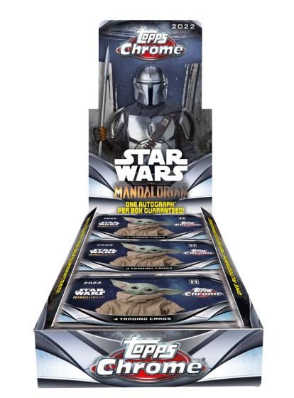 2022 Topps Star Wars The Mandalorian Chrome Beskar Edition Hobby Box (Breaks)