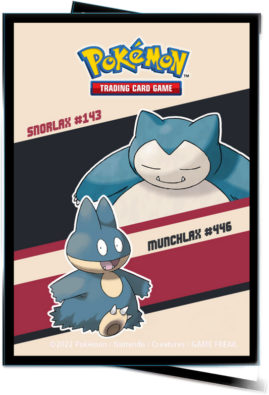 Snorlax & Munchlax 65ct Deck Protectors