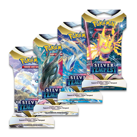 Silver Tempest sleeved Booster Pack