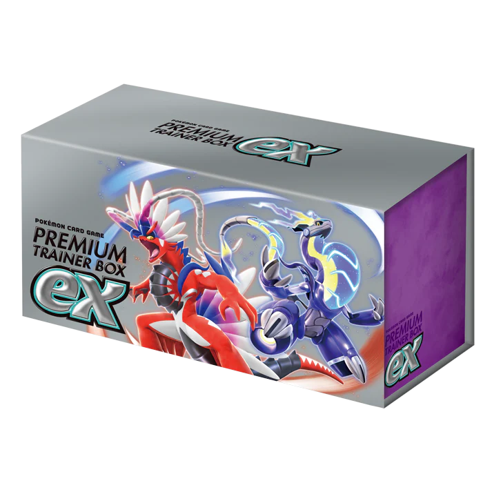 Pokemon Scarlet and Violet Premium Trainer EX Box
