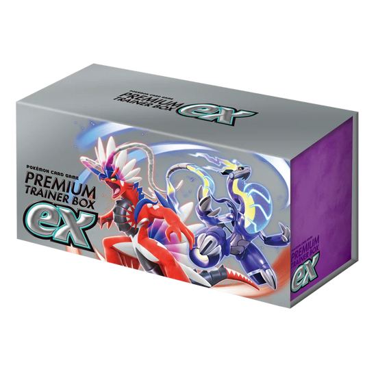 Pokemon Scarlet and Violet Premium Trainer EX Box